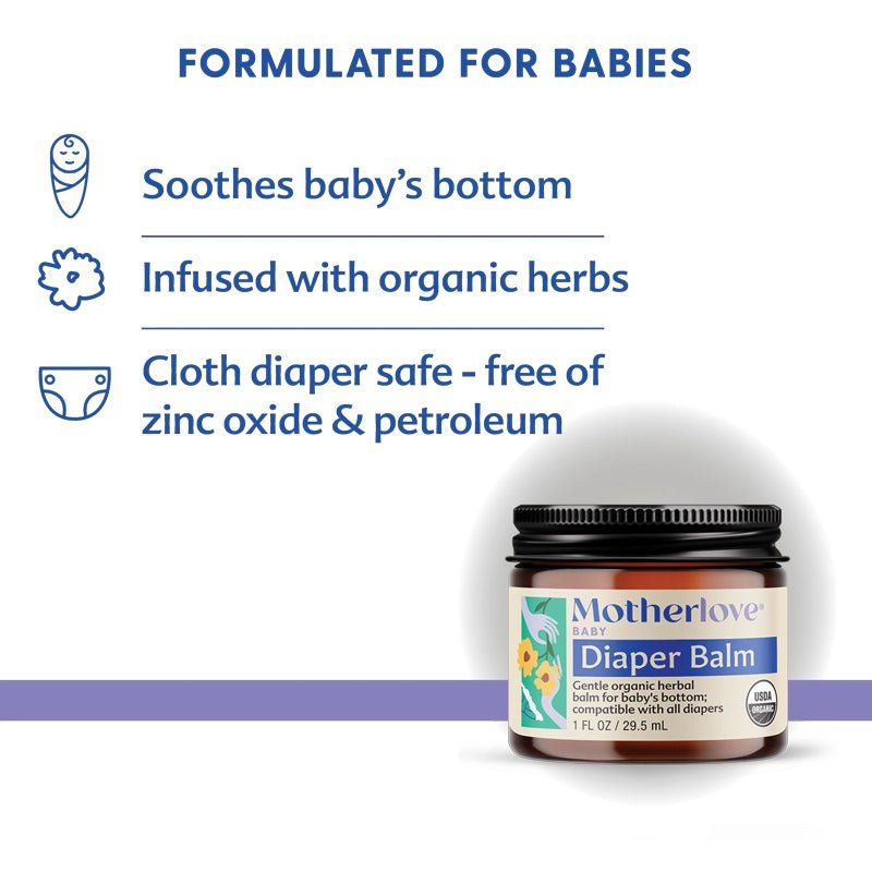 Herbal Diaper Balm & Rash Ointment for Babies - 29.5ml