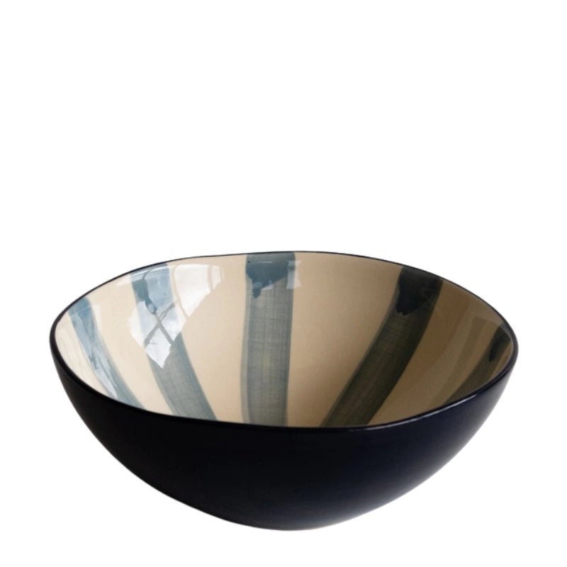 Handmade Ceramic Pasta/Salad Nourish Bowl