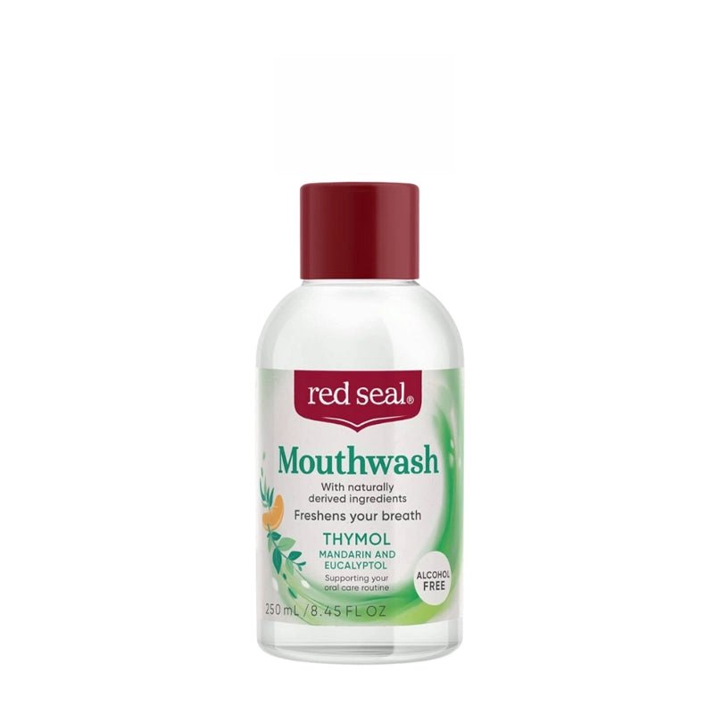 Natural Thyme Extract Mouthwash with Mandarin & Eucalyptol Flavor - Waha Lifestyle