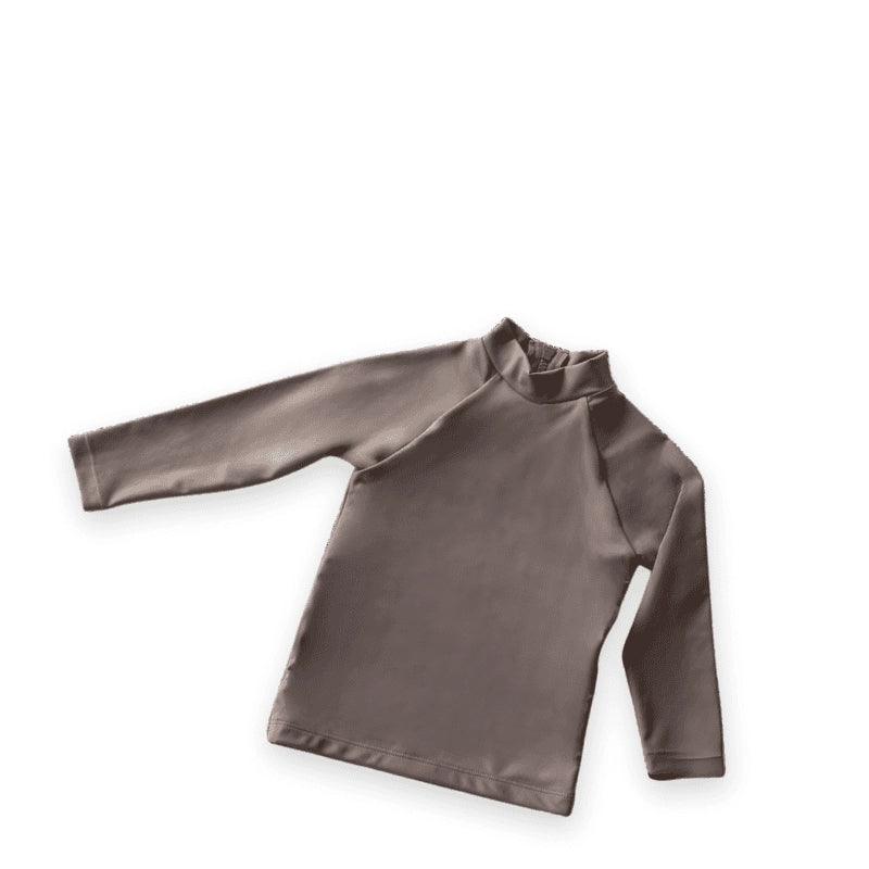 Nella Kids Rash Shirt With High Neck & Full Sleeves - Unisex - Tort - Waha Lifestyle