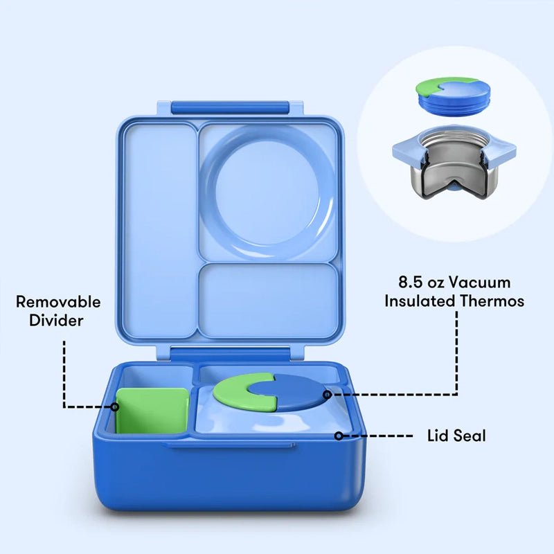 OmieBox Thermal Insulated Kids Bento Lunch Box