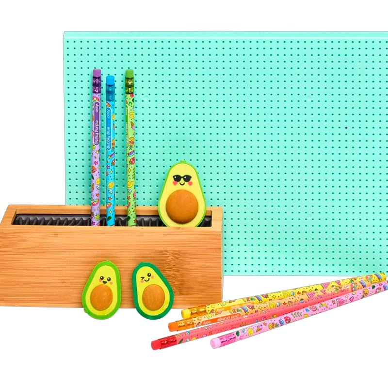Avocado Love Eraser and Sharpener Set - 3pcs