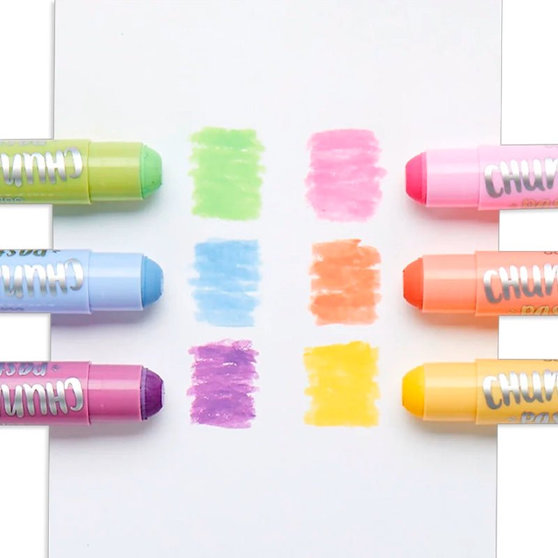 Chunkies Paint Sticks Pastel Pack For Kids - 6pcs
