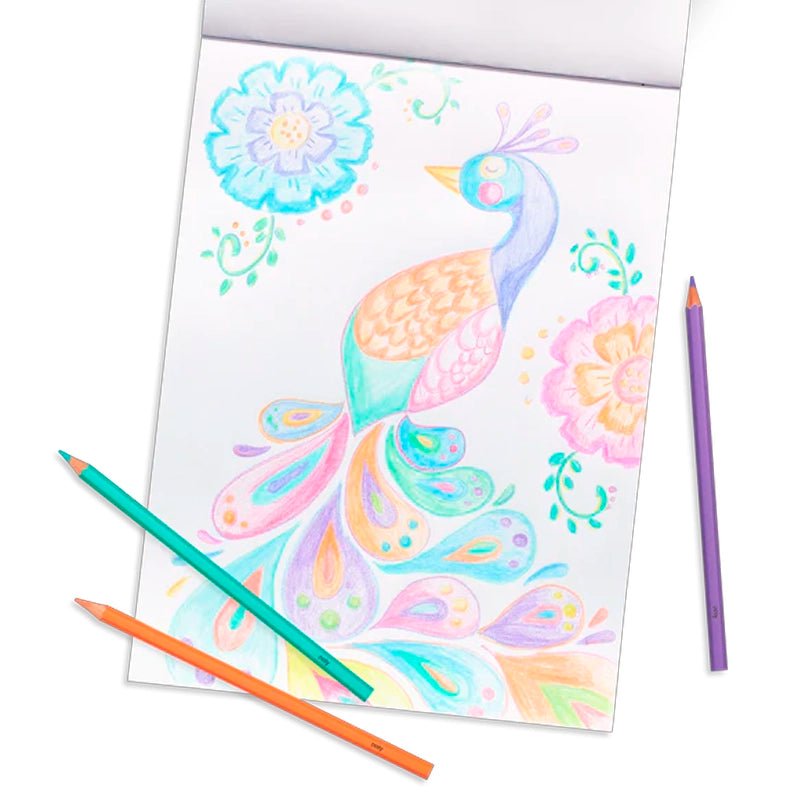 Pastel Hues Colored Pencils For Kids - 24pcs