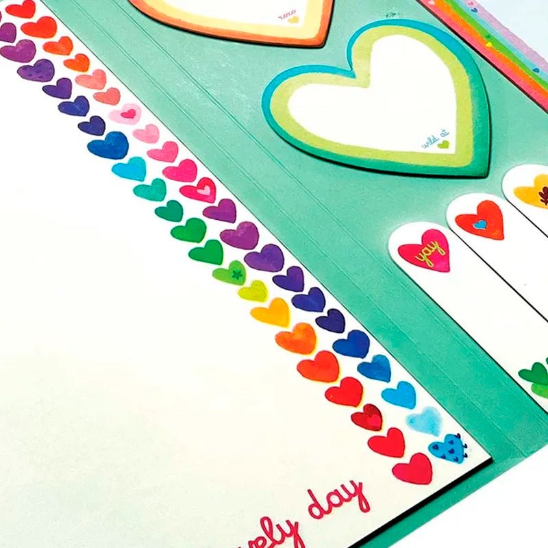 Side Notes Sticky Tab Note Pad Set