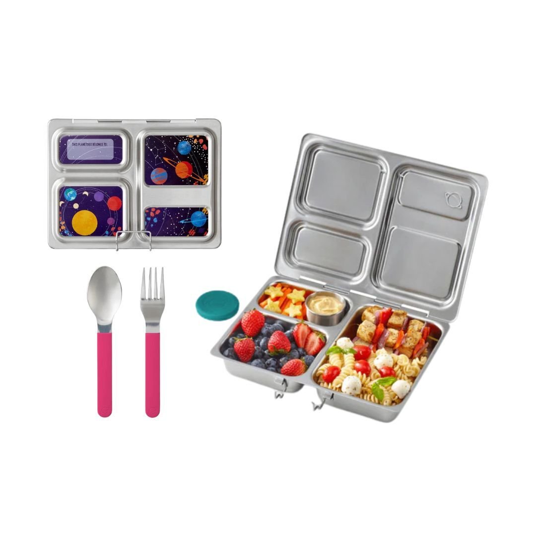 PLANET BOX Kids Stainless Steel Lunch Set in Kuwait - Waha Lifestyle