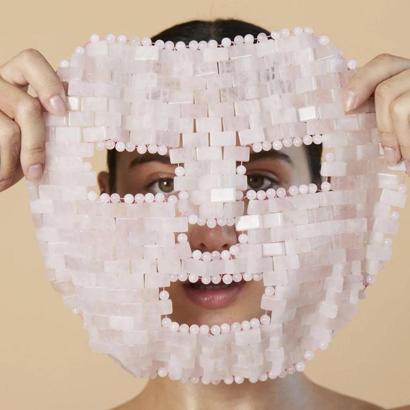 Relax & Rejuvenate Rose Quartz Crystal Face Mask - Waha Lifestyle