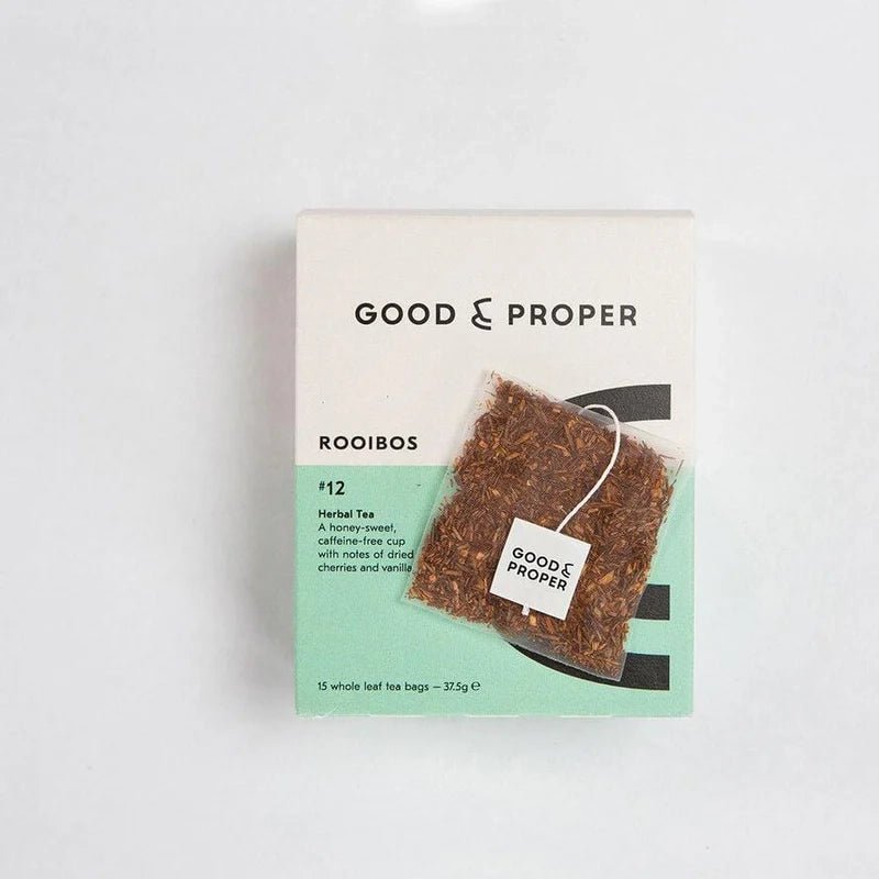 GOOD & PROPER TEA Rooibos Caffeine - free Herbal Tea - 15bags - Waha Lifestyle
