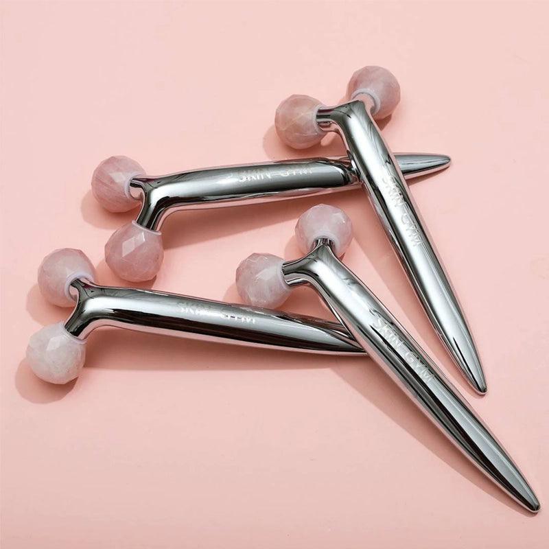 Rose Quartz Revi Facial Massager & Roller - Waha Lifestyle