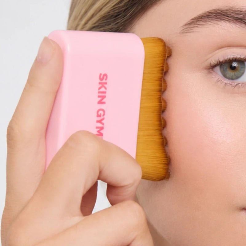 Face Sculpt Gua Sha Brush for Depuffing & Sculpting