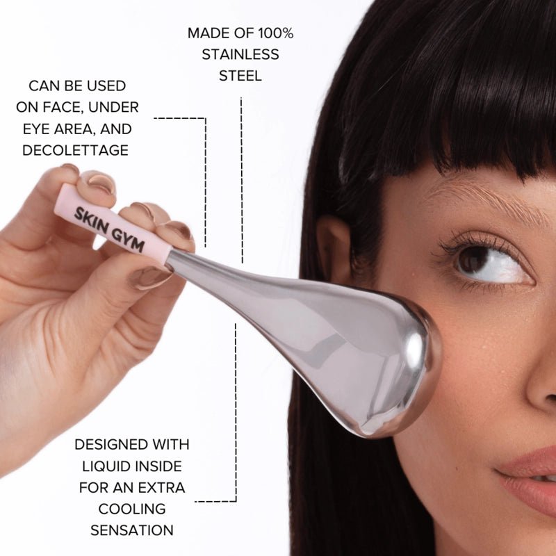 SKIN GYM Stainless Steel Facial Massage Sculpting Spoons - Waha Lifestyle - Kuwait