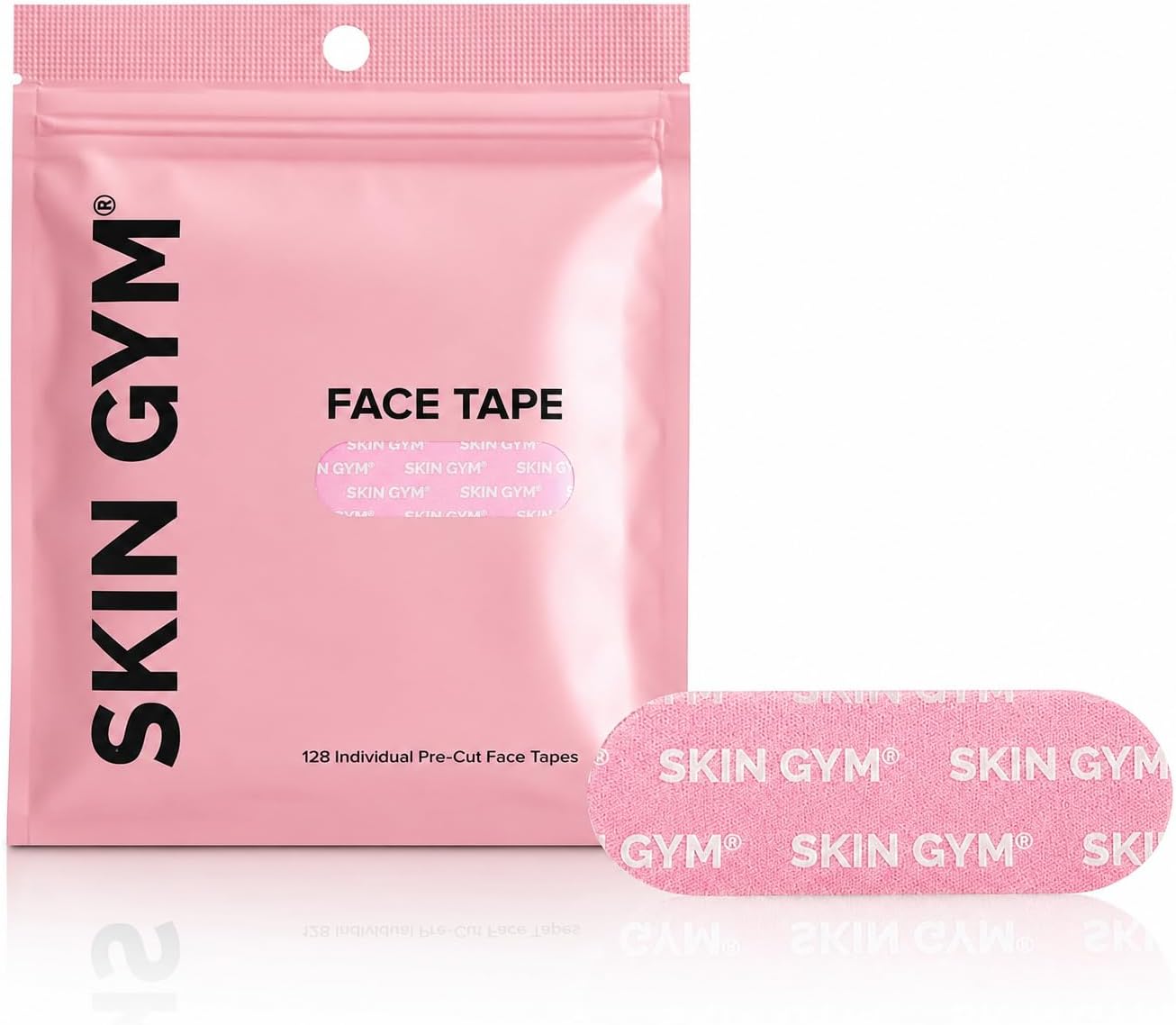 SKIN GYM Wrinkletox Overnight Anti-Wrinkle Face Tape for Smoothing Fine Lines-128pcs in Kuwait - Waha Lifestyle