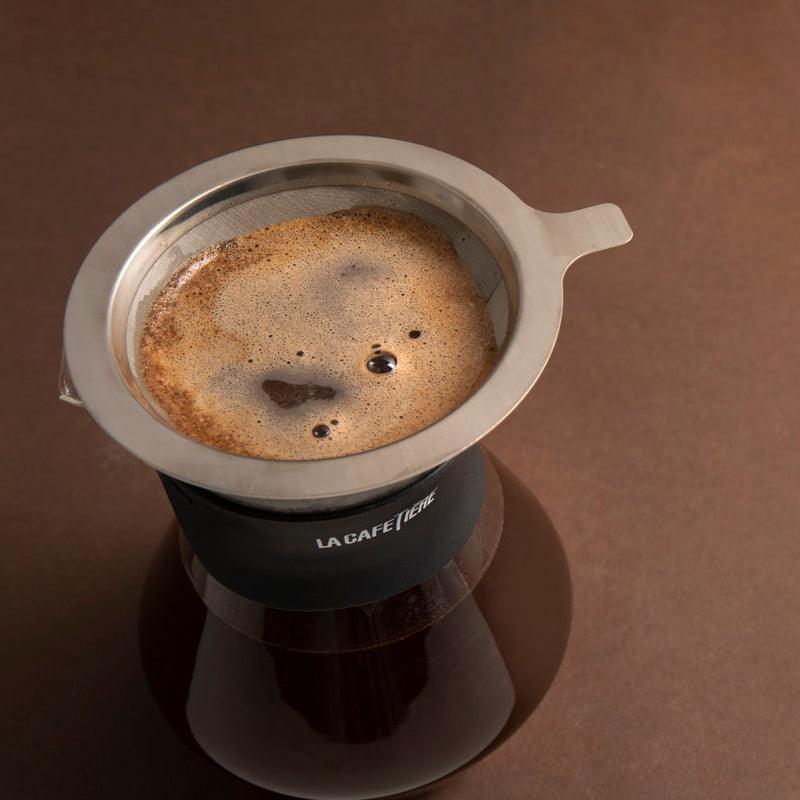 Stainless Steel Coffee Dripper With Glass Carafe - Waha Lifestyle