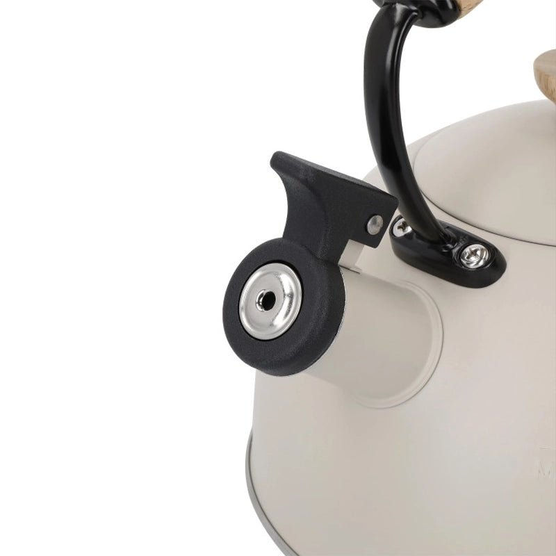 Stainless Steel Whistling Kettle with Spout cover & Lid Knob - 1.6L - Waha Lifestyle