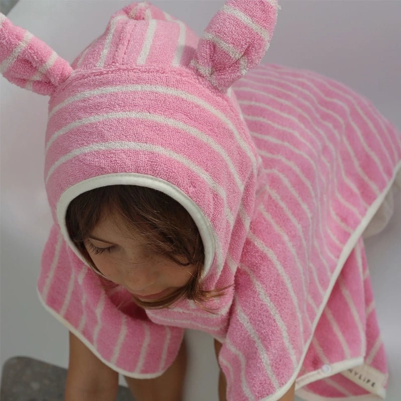 SUNNYLIFE Kids Character Hooded Towel - Sid the Seagull - Waha Lifestyle - Kuwait