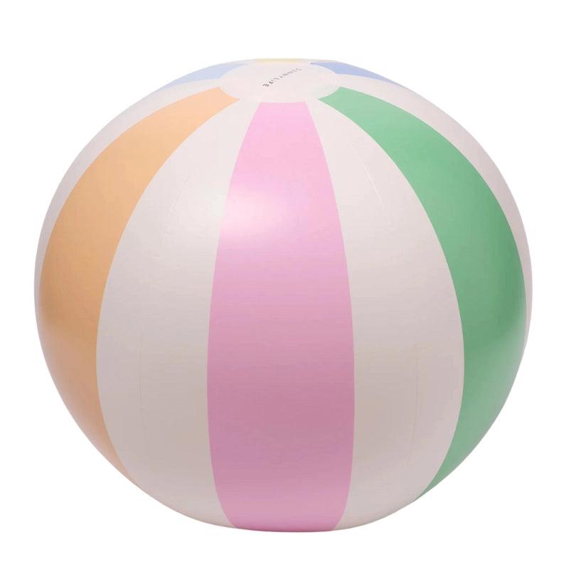 Pool Side Inflatable Beach Ball - Pastel Gelato