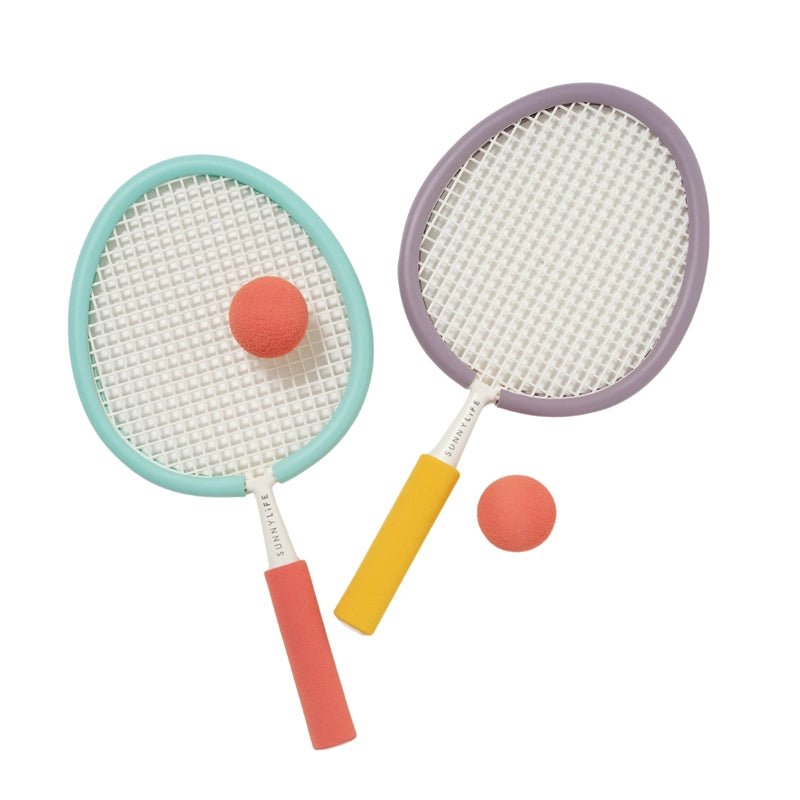Poolside Foam Beach Paddles Set - Sorbet
