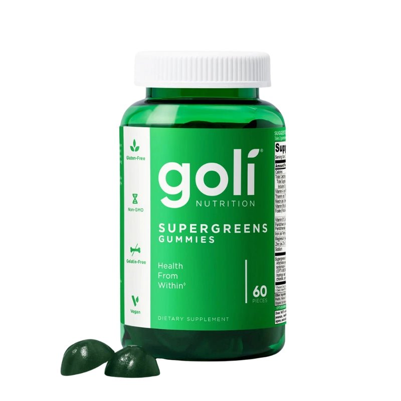 Supergreens Gummies with Essential Vitamins & Nutrients - 60pcs - Waha Lifestyle