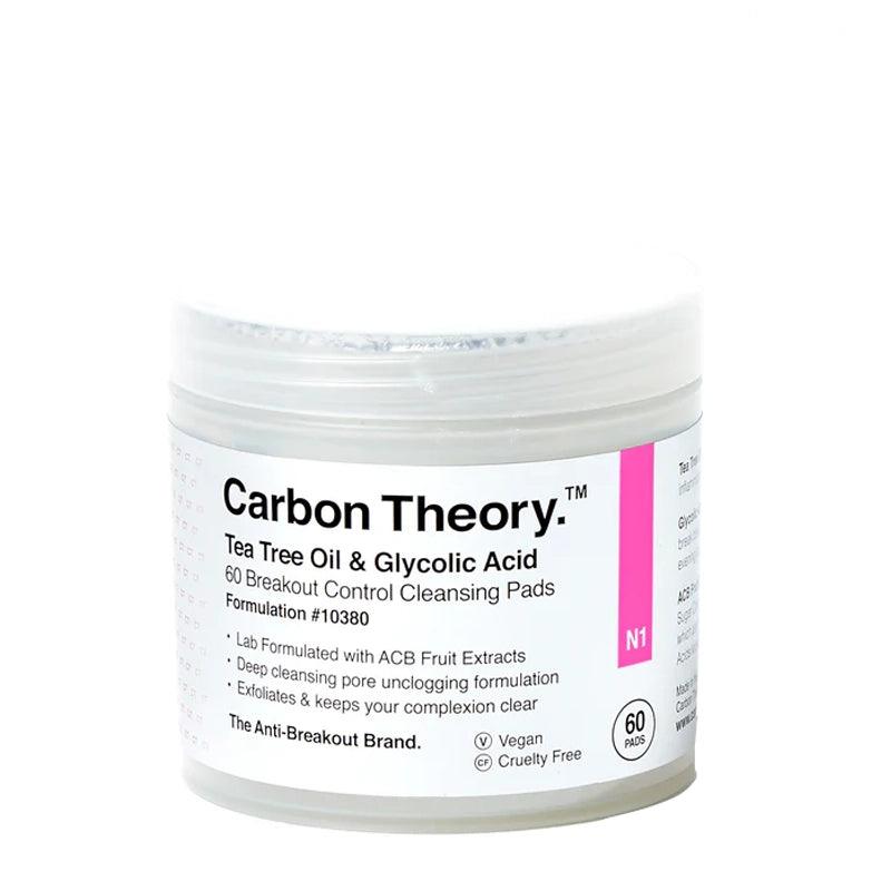 Tea Tree Oil & Glycolic Acid Breakout Control Cleansing Pads - 60pcs - Waha Lifestyle