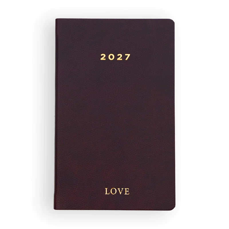 2027 Minimal Weekly Planner with Flexi Cover - 13 x 21cm