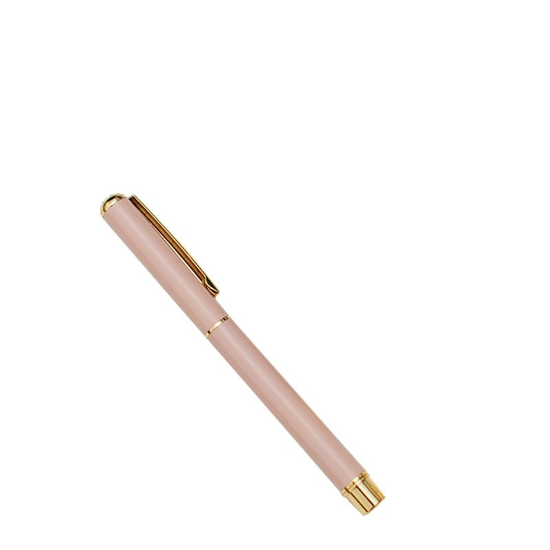 THE INSPIRED STORIES Black Ink Ballpoint Pen with Gold Detailing in Kuwait - Waha Lifestyle