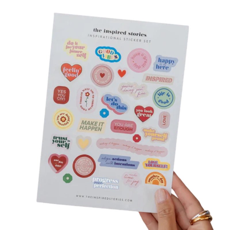 Inspirational Sticker Set - Pack of 2 Sheets