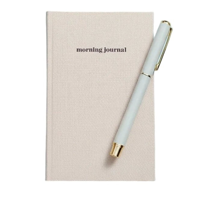 THE INSPIRED STORIES Mindful Morning Journal & Pen Set in Kuwait - Waha Lifestyle