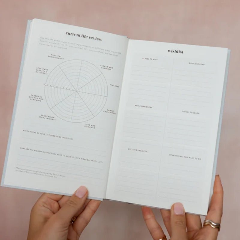 Undated Daily Planner with Fabric Hardcover - New Edition