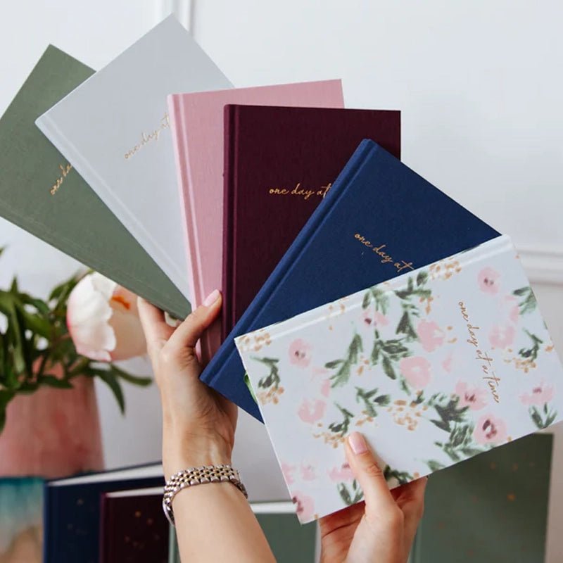 Undated Daily Planner with Fabric Hardcover - New Edition