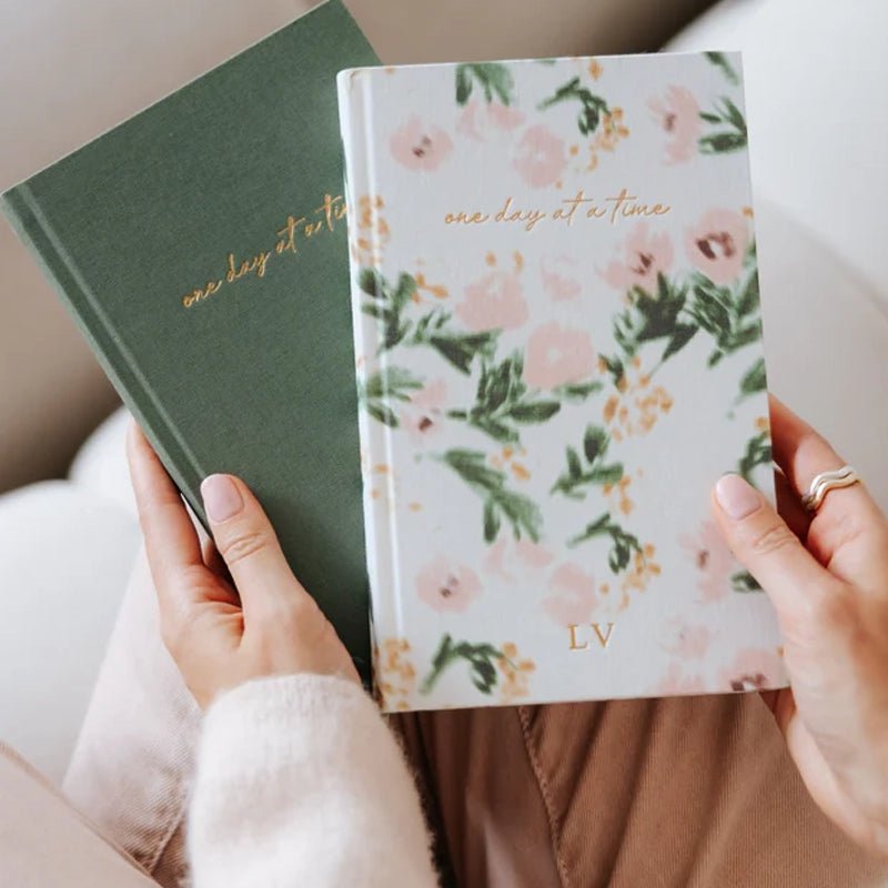 Undated Daily Planner with Fabric Hardcover - New Edition