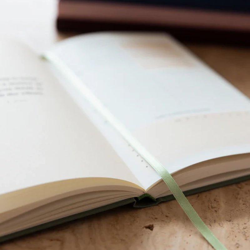 Undated Daily Planner with Fabric Hardcover - New Edition