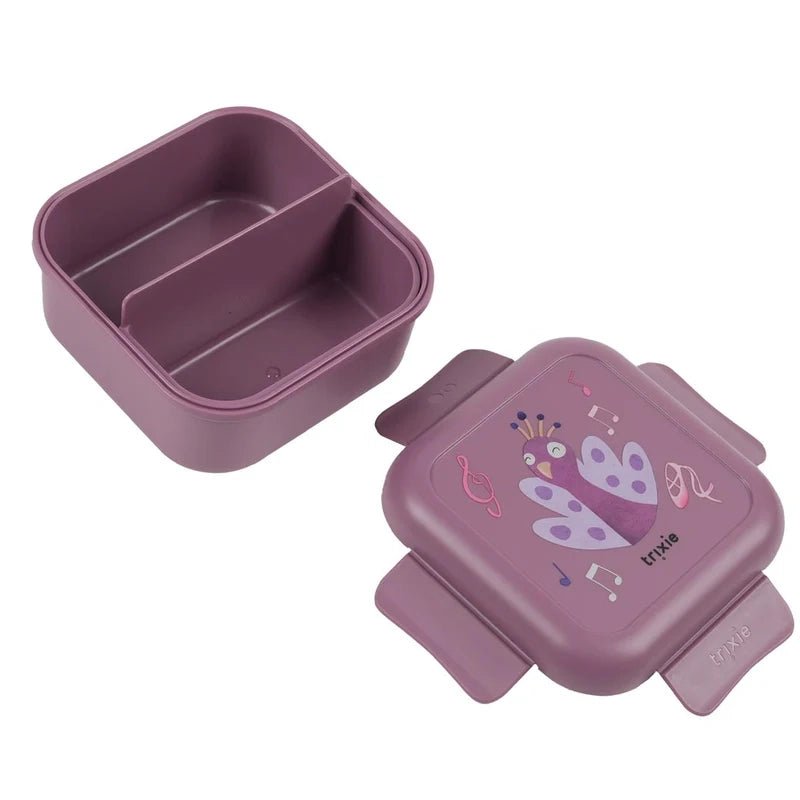 TRIXIE Kids Snack Box with Secure Clip Lid & Divider in Kuwait - Waha Lifestyle