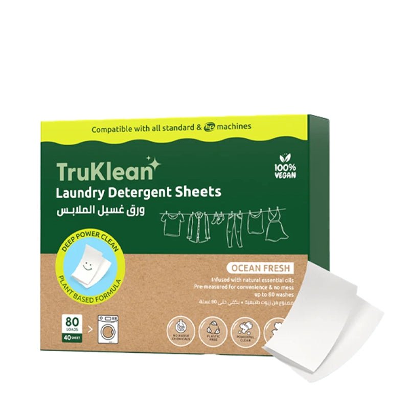 Hypoallergenic Laundry Detergent Sheets - 40pcs