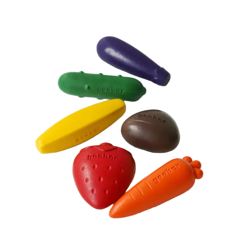 Vegetable - shaped Farm Kids Coloring Crayons - 8pcs - Waha Lifestyle