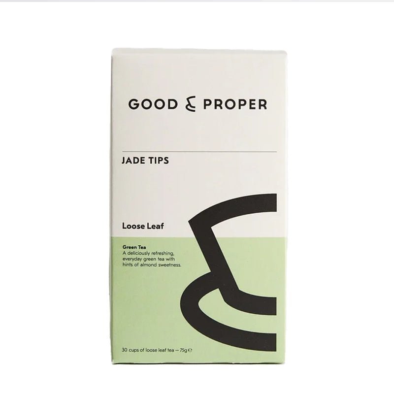 GOOD & PROPER TEA Mao Jian Jade Tips Loose Leaf Green Tea - 75g - Waha Lifestyle - Kuwait