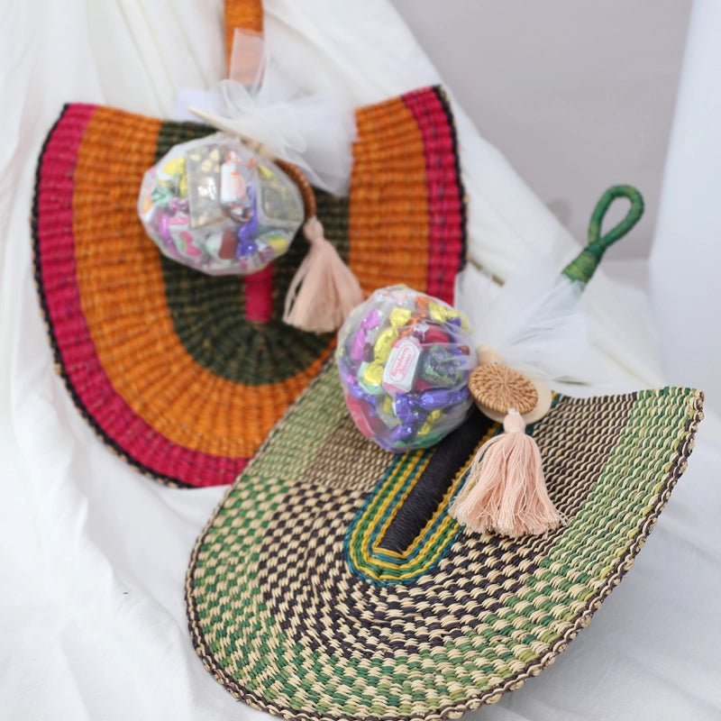 Gergean Bolga Decorative Fan Set