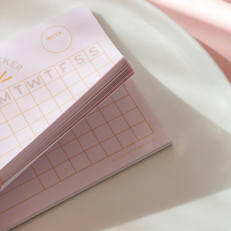 Weekly Habit Tracker Pad - A6 - Waha Lifestyle