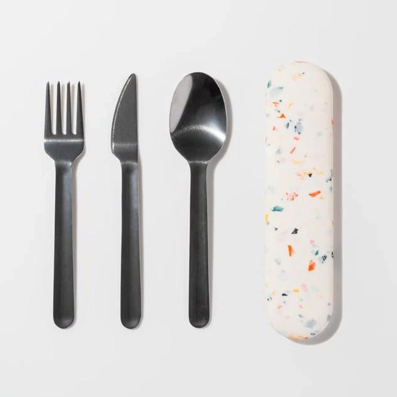 W&P Lightweight Stainless - steel Cutlery Set - 3pcs in Kuwait - Waha Lifestyle