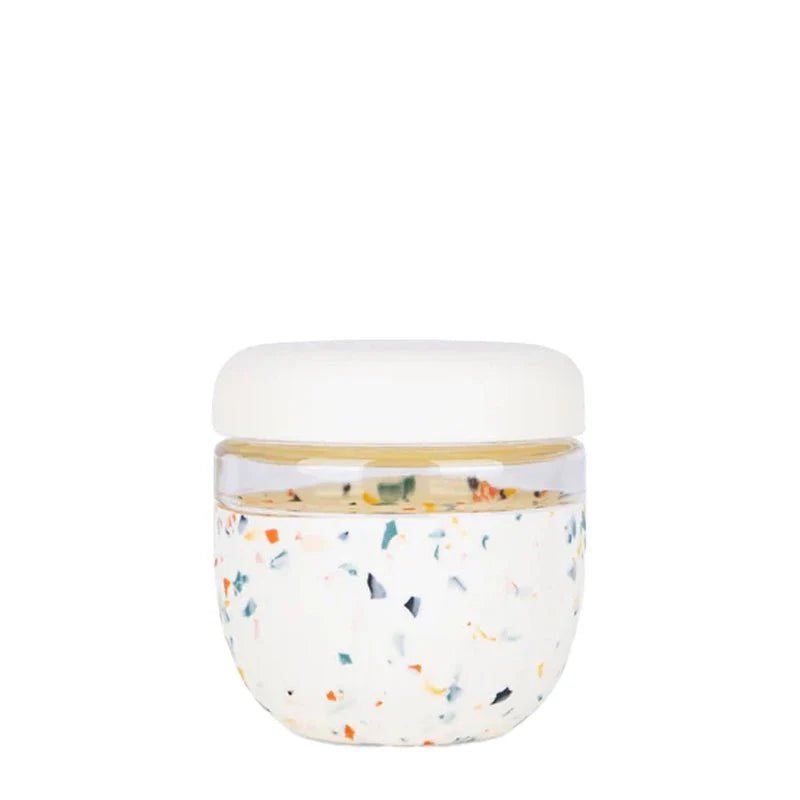 W&P On - the - Go Lunch Box Gift Set - Terrazzo Cream - 3pcs in Kuwait - Waha Lifestyle