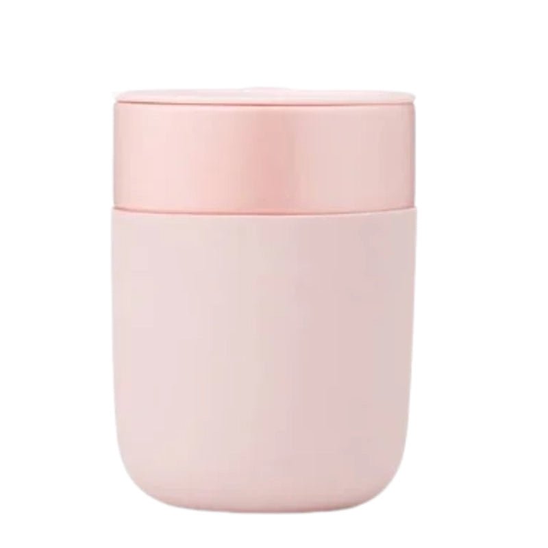 Portable Ceramic Mug with Protective Silicone Sleeve & Lid - 355ml