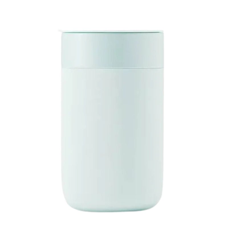 Portable Ceramic Mug with Protective Silicone Sleeve & Lid - 473ml