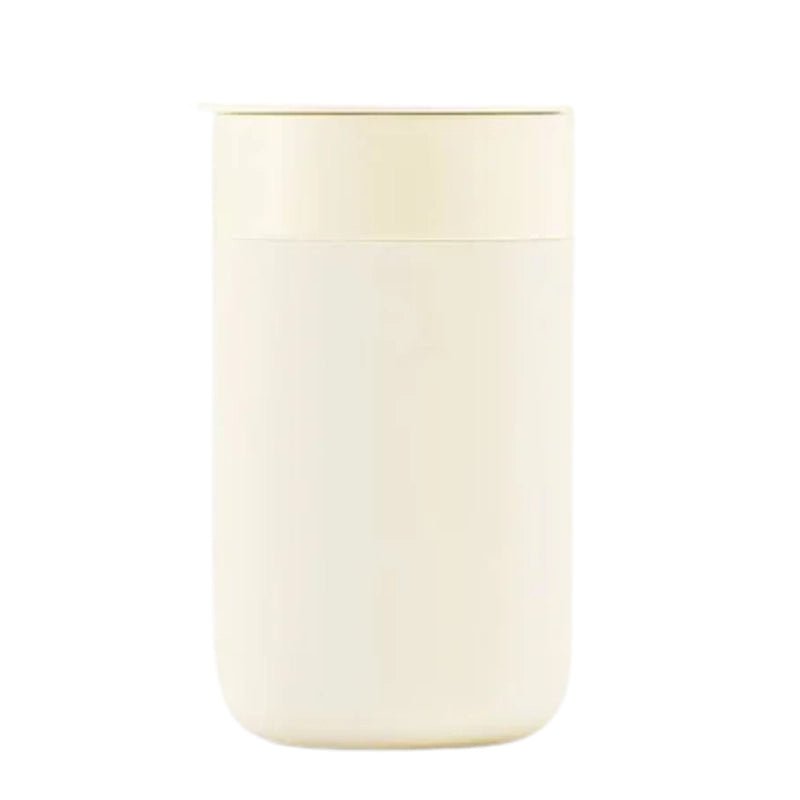 Portable Ceramic Mug with Protective Silicone Sleeve & Lid - 473ml