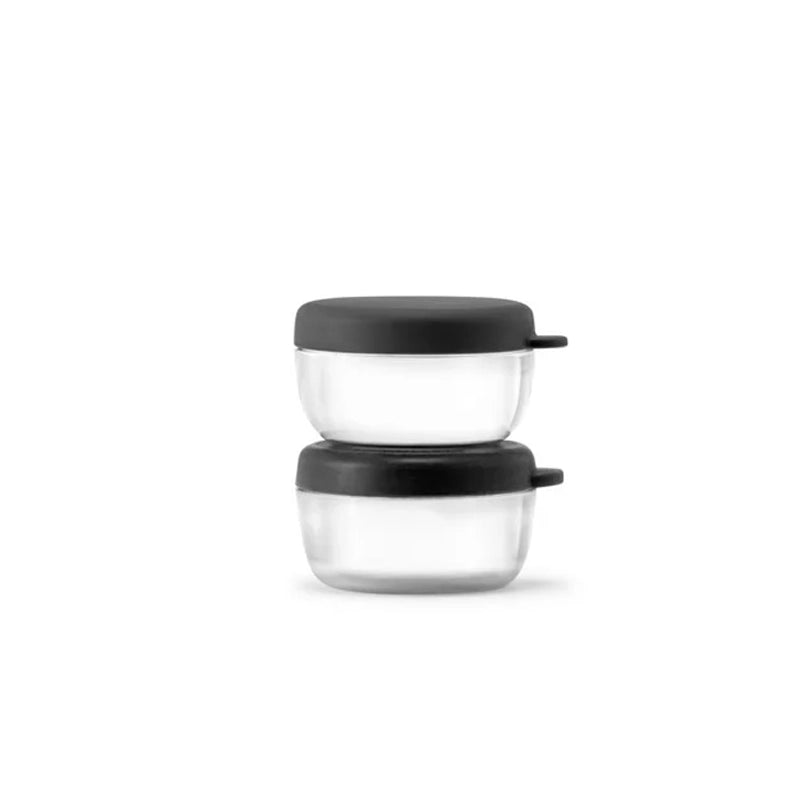 Reusable Leakproof Small Salad Dressing Containers - 2pcs