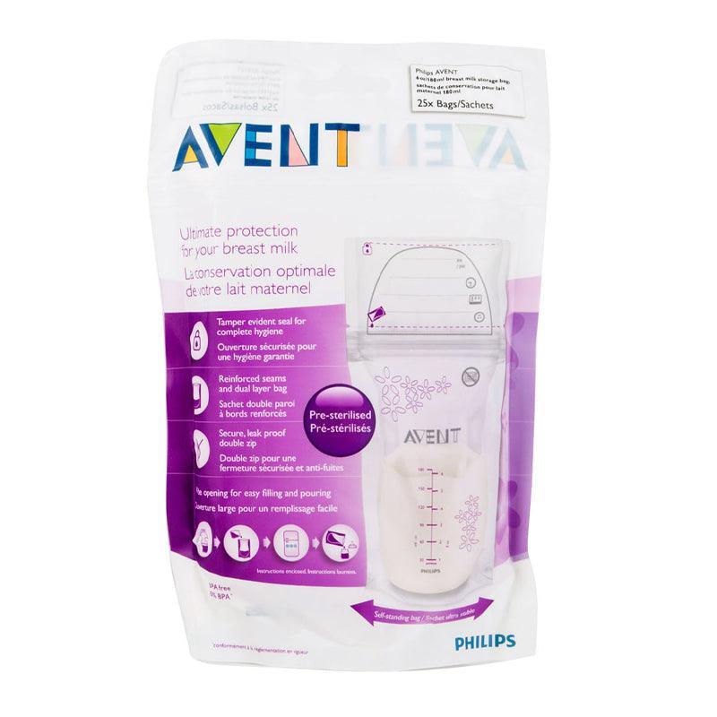 Philips Avent Breast Milk Storage Bags 25pcs Waha Lifestyle Kuwait 8411