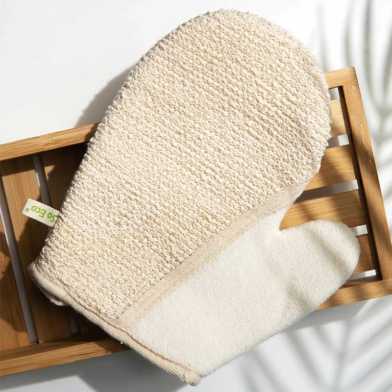 2-in-1 Exfoliating Bath &amp; Shower Glove - Scrub and Lather