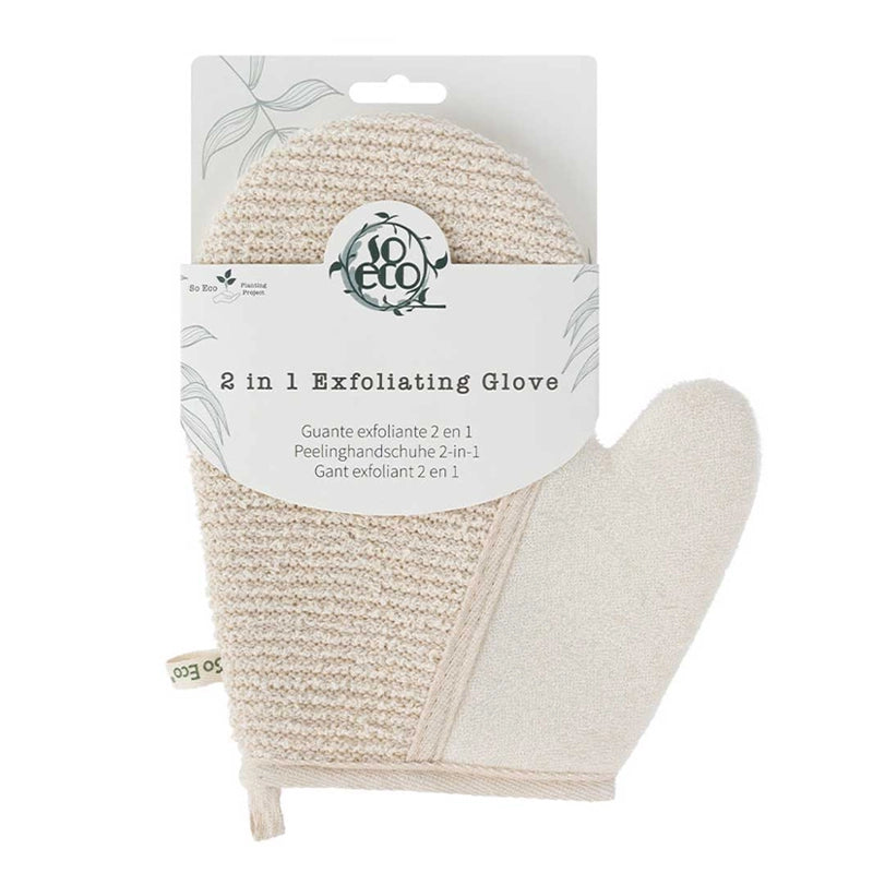 2-in-1 Exfoliating Bath &amp; Shower Glove - Scrub and Lather