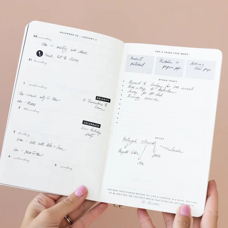 2025 Minimal Weekly Planner - Waha Lifestyle