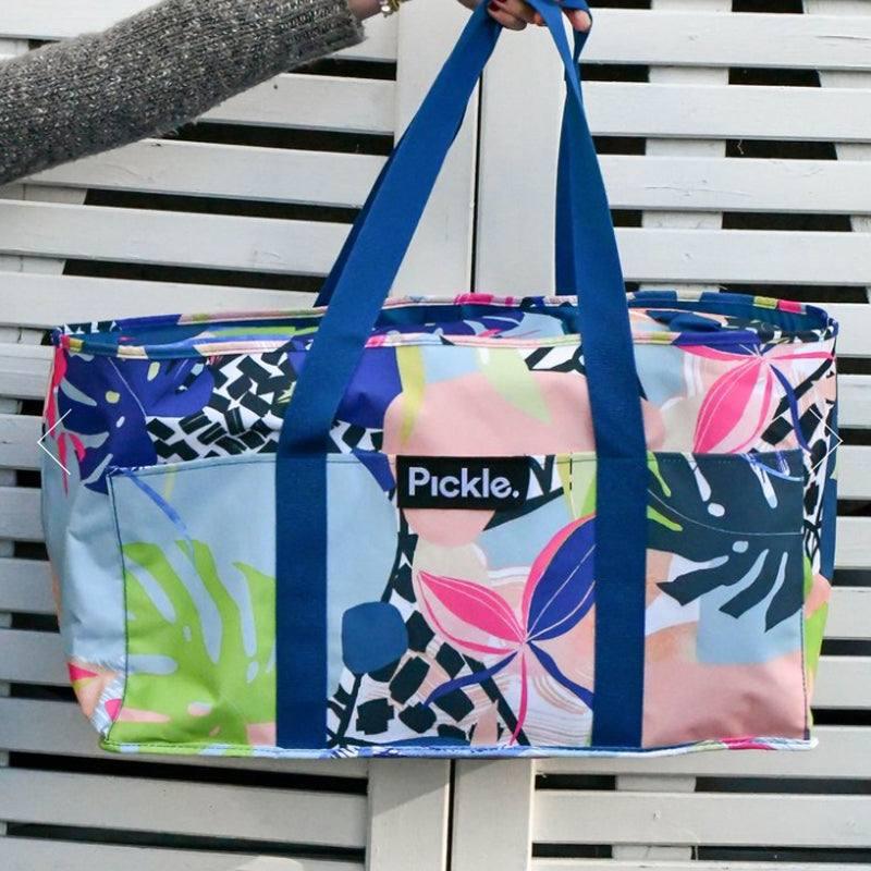 3 - in - 1 Water - Resistant Picnic Bag Set - Tiger Lily Print - Waha Lifestyle