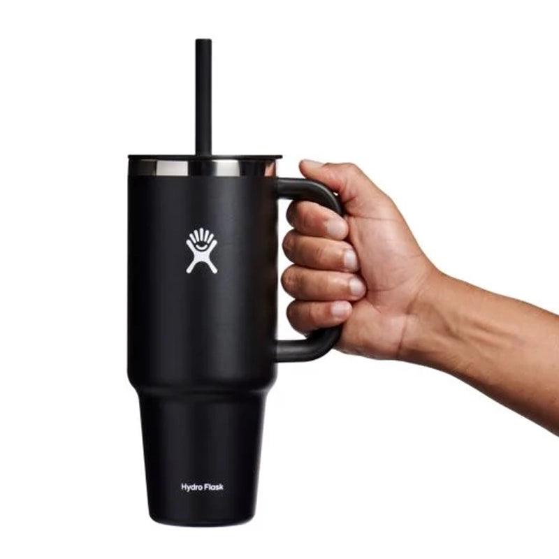 All Around Insulated Travel Tumbler With Handle &amp; Straw - 1.2L