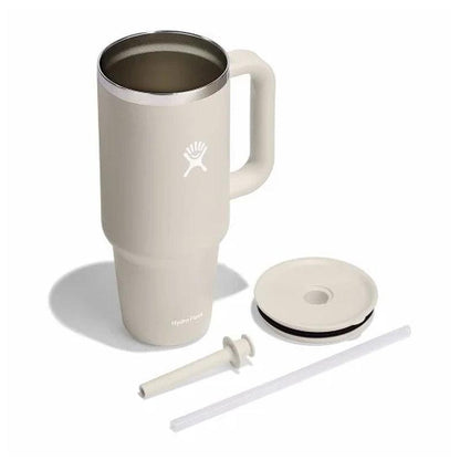 All Around Insulated Travel Tumbler With Handle &amp; Straw - 1.2L